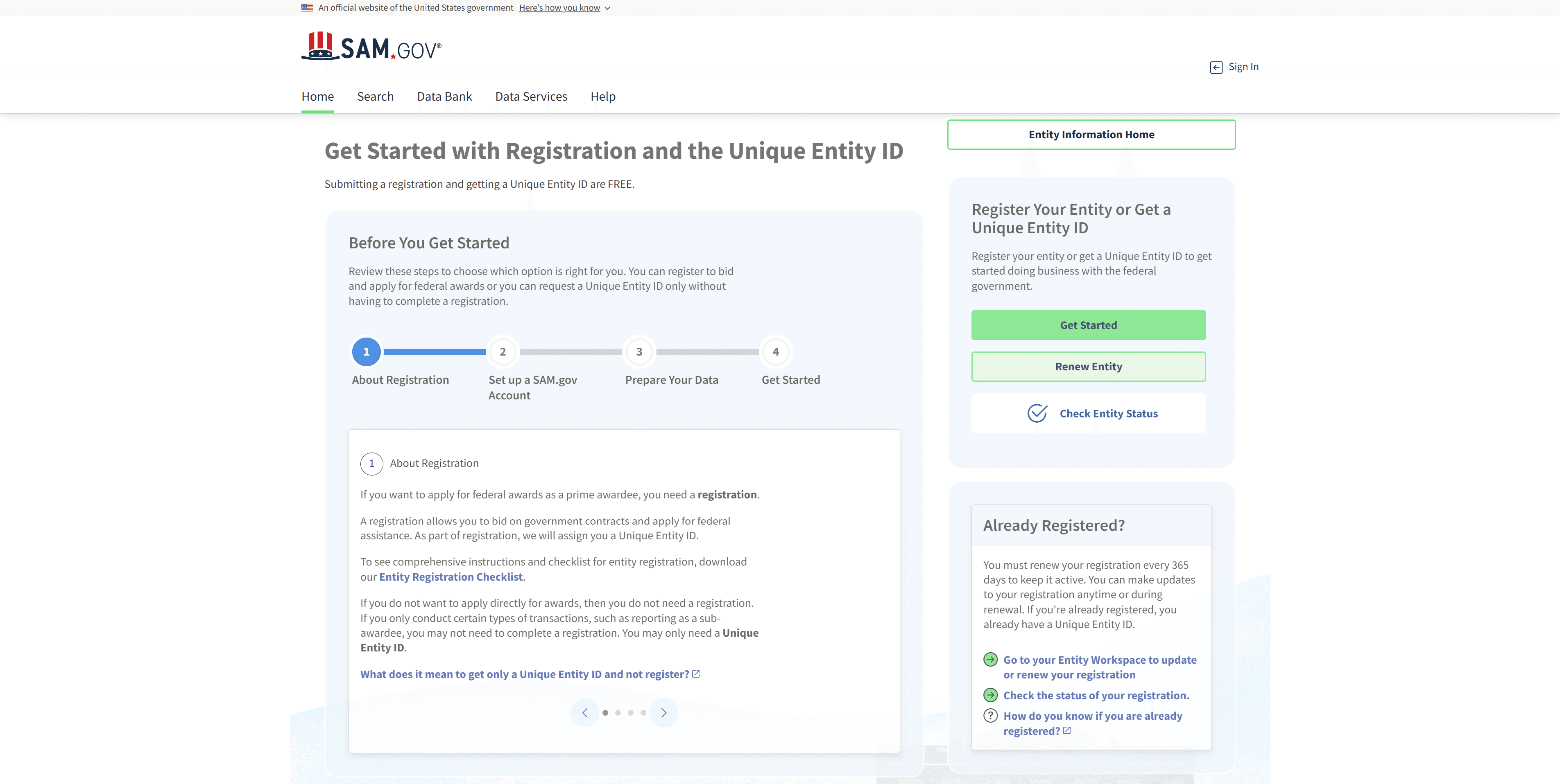 Login.gov sign-in page with email and password fields.